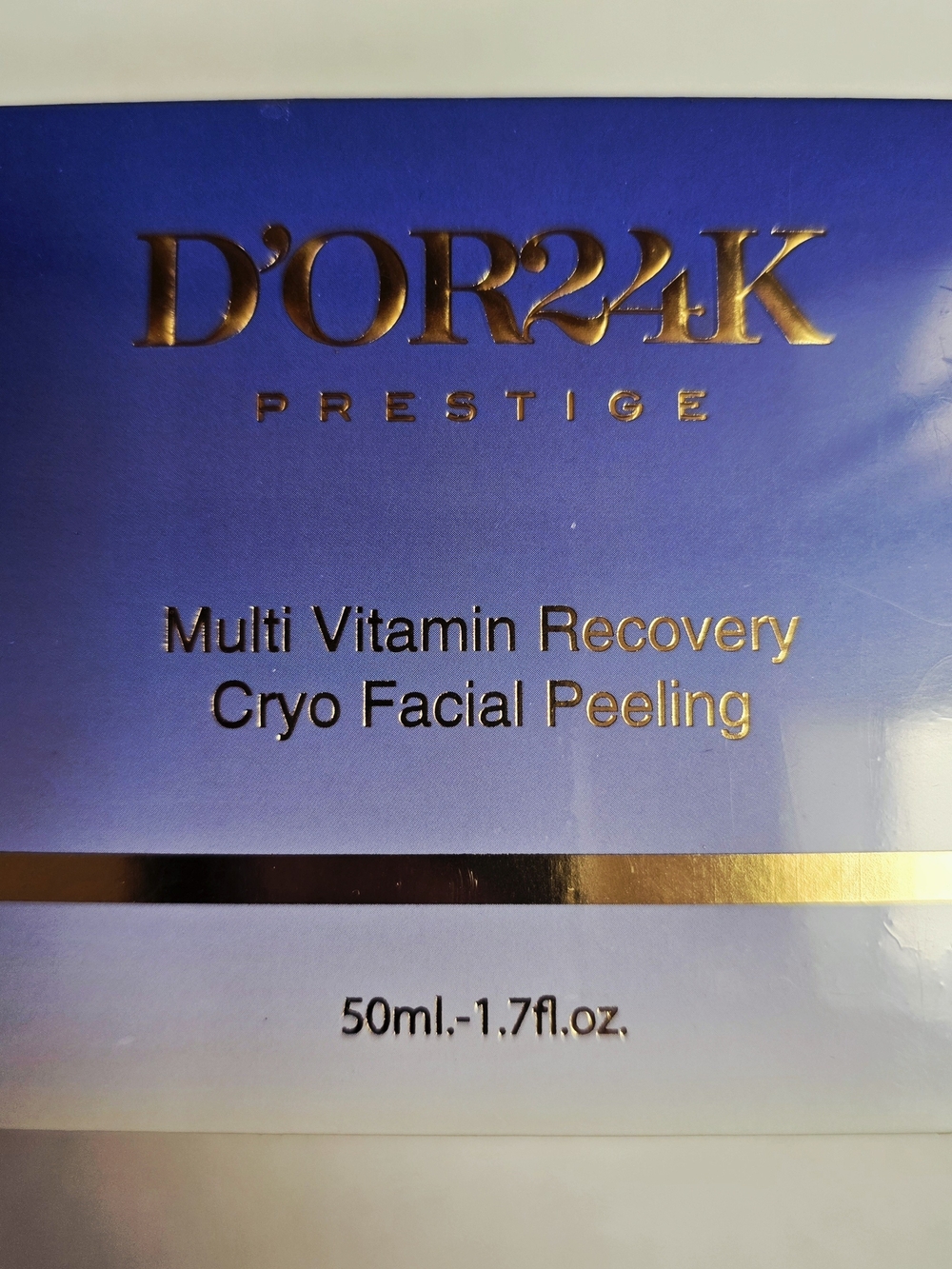 D'OR24K Multi Vitamin Recovery Cryo Facial Peeling 50ml/1.7floz